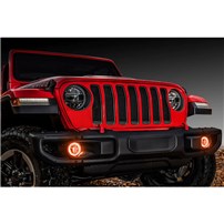 Oracle LED Surface Mount Fog Light Amber Halo Kit - 2018-2023 Jeep Wrangler JL | 2020-2023 Jeep Gladiator JT