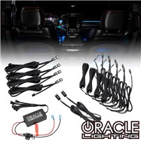 Oracle Complete Interior Ambient Lighting ColorSHIFT Kit - 2019-2023 Dodge RAM 1500/2500/3500 (Equipped with Factory Ambient Lighting)