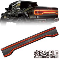 Oracle Black Series Tinted Flush Mount LED Tail Lights - 2020-2023 Jeep Gladiator JT