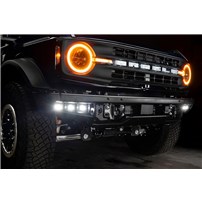 Oracle Lighting 2021-2022 Ford Bronco Triple Led Fog Light Kit For Steel Bumper