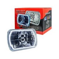 Oracle Lighting Sealed Beam 7X6 H6054 Headlight With Pre-Installed Smd Halo