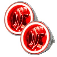 Oracle Lighting 2006-2010 Ford F-150 Pre-Assembled Halo Fog Lights - Red