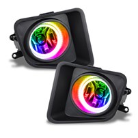 Oracle Lighting 2014-2018 Toyota Tundra Pre-Assembled Halo Fog Lights - Colorshift