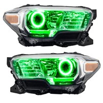 Oracle Lighting 2016-2018 Toyota Tacoma Led Headlight Halo Kit - Green