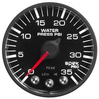 AutoMeter Spek Pro Water Pressure Gauges