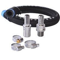 PPE CP3 High Flow Feed Line Kit - 01-10 GM Duramax 6.6L - 3/8