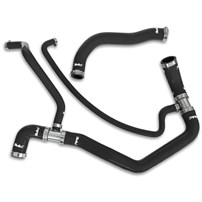 PPE Silicone Upper and Lower Coolant Hose Kit - 01-05 GM Duramax 6.6L (Black)