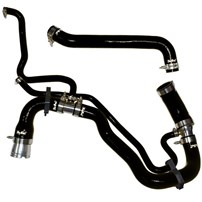 PPE Silicone Upper and Lower Coolant Hose Kit - 2011-2016 GM Duramax 6.6L (Black)
