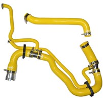 PPE Silicone Upper and Lower Coolant Hose Kit - 2011-2016 GM Duramax 6.6L (Yellow)