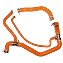PPE Silicone Upper and Lower Coolant Hose Kit - 01-05 GM Duramax 6.6L (Orange)