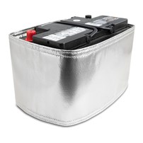 PPE Battery Heat Shield Top Post - 07.5-23 GM Duramax LMM/LML/L5P - Silver