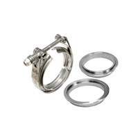 PPE Standard 304 Stainless Steel Clamps w/Aluminum Flanges (1C 1M 1F)Â