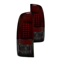 Recon - LED Tail Lights (DARK RED) - 99-08 Ford Superduty F250 HD/F350/F450/F550 - 264172RBK