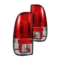 Recon - LED Tail Lights (RED) - 99-08 Ford Superduty F250 HD/F350/F450/F550 - 264172RD
