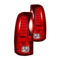 Recon - LED Tail Lights (RED) - 99-07 GM Silverado/Sierra (Classic Body Style) - 264173RD