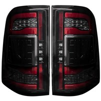 Recon Smoked OLED Tail Lights - 2019-2023 Dodge RAM 1500 (For Factory OEM LED Tail Lights With Blind Spot Sensor)