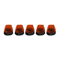 Recon Cab Roof Lights - Amber Lens with Amber High-Power LED’s  - 2017-2023 Ford Super Duty (With Factory Cab Lights)