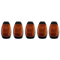 Recon Amber Lens Amber LED Cab Lights - 2019-2023 Dodge RAM 2500/3500 (With Factory Cab Lights)