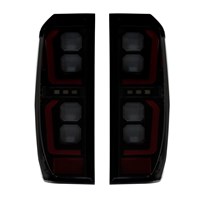 Recon Smoked OLED Tail Lights - 2020-2023 GMC Sierra 2500HD/3500HD SRW | 2019-2023 GMC Sierra 1500 (With Factory Halogen Tail Lights)
