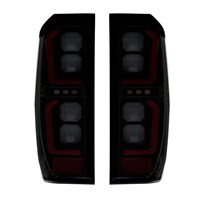 Recon Smoked OLED Tail Lights - 2020-2023 GMC Sierra 2500HD/3500HD SRW | 2019-2023 GMC Sierra 1500 (With Factory LED Tail Lights)