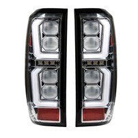 Recon Clear OLED Tail Lights - 2020-2023 GMC Sierra 2500HD/3500HD SRW | 2019-2023 GMC Sierra 1500 (With Factory LED Tail Lights)