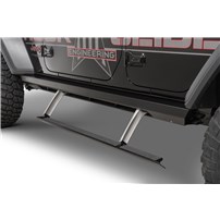 Rock-Slide Engineering Jeep JL Side Step Sliders - 18-23 Wrangler JL 4 Door Models Set