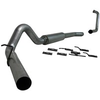 MBRP Armor Lite (Aluminized) Turbo Back Single Side Exhaust - 03-07 Ford - S6206P