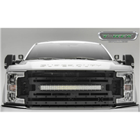T-Rex 6315371-BR Stealth Torch Series Black LED 1-Piece Grille Replacement - 2017-2019 Ford Super Duty (with Forward Camera)