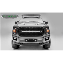 T-Rex Laser Torch Series Black (1 Piece) Grille Replacement - 2018-2020 Ford F-150 (Without Forward Camera)