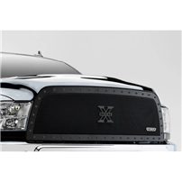 T-Rex 6714521-BR Stealth Metal Series Black 1-Piece Grille Replacement - 2013-2018 Ram 2500/3500