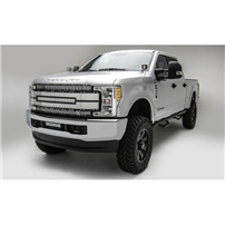 T-Rex Torch Series Brushed Black LED (1 Piece) Grille Replacement - 2017-2019 Ford Super Duty (Without Forward Camera)