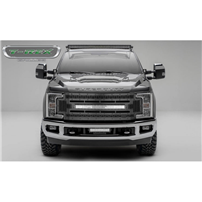 T-Rex Stealth Laser Torch Series Black (1 Piece) Grille Replacement - 2017-2019 Ford Super Duty (without forward camera)