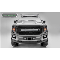 T-Rex Laser Torch Series Black (1 Piece) Grille Replacement - 2018-2020 Ford F-150 (With Forward Camera)