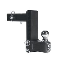 Blue Ox Towing Drop Hitch, 10K, 7In Drop/Rise, 2In Receiver 2-2 5/16In