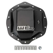 WC Fab Differential Cover, 11.5 in. AAM Rear Axle, for Duramax/Cummins, Gloss Black - WCF100113-GB