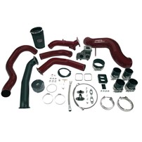 WC Fab S400 Single Turbo Install Kit, for 2001-2004 Duramax LB7, WCFab Red - WCF100489-RED