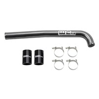 WC Fab Upper Coolant Pipe, for 2019-2022 6.7L Cummins High Output (HO),  Sparkle Copper