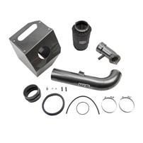 WC Fab Intake Kit Stage 2, 4in., for 2017-2019 Duramax L5P, Bengal Silver