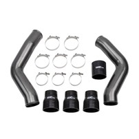 WC Fab Intercooler Pipes Kit, 3.5 in., 2013-2018 Cummins 6.7L, Sparkle Granny Smth
