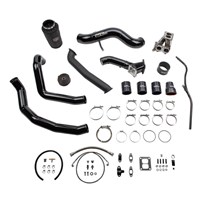 WC Fab S300 Single Turbo Install Kit, for 2001-2004 Duramax LB7, Blueberry Frost - WCF100478-BBF