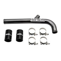 WC Fab Upper Coolant Pipe - 13-15 Cummins 6.7L with Dual Radiator,  Bengal Red