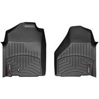 WeatherTech DigitalFit FloorLiner Front Set (BLACK) - 2010-2012 Dodge Ram 2500/3500 (Regular Cab - w/o PTO Kit)