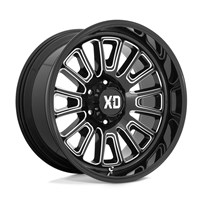 XD Wheels XD864 22X12 8X170 Gloss Black Milled -44MM