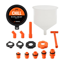 Mishimoto No-Spill Coolant Funnel Kit, 15pc Set
